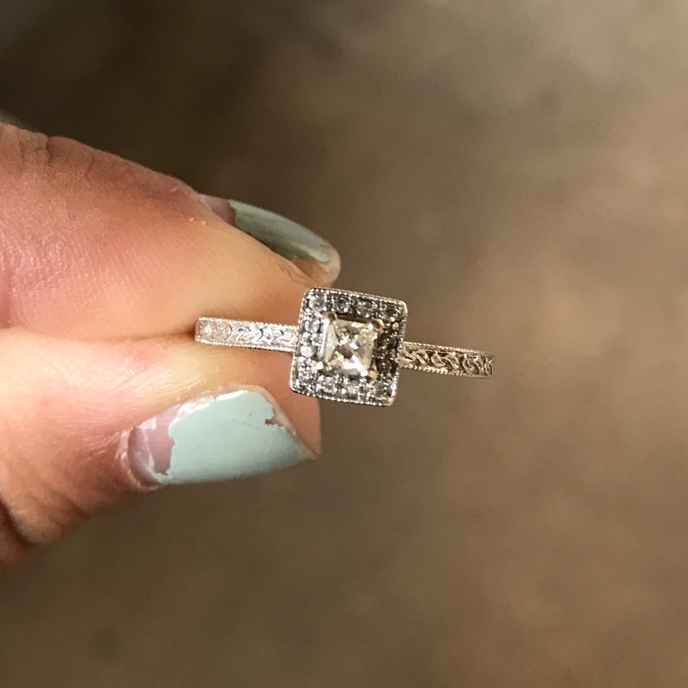 Vintage Inspired Diamond Ring